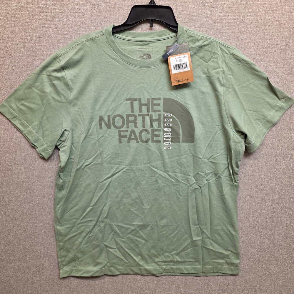 The North Face Mens XL EVO HD Tee Slate Moss Green NF0A8EBERA8 NWT Gorpcore